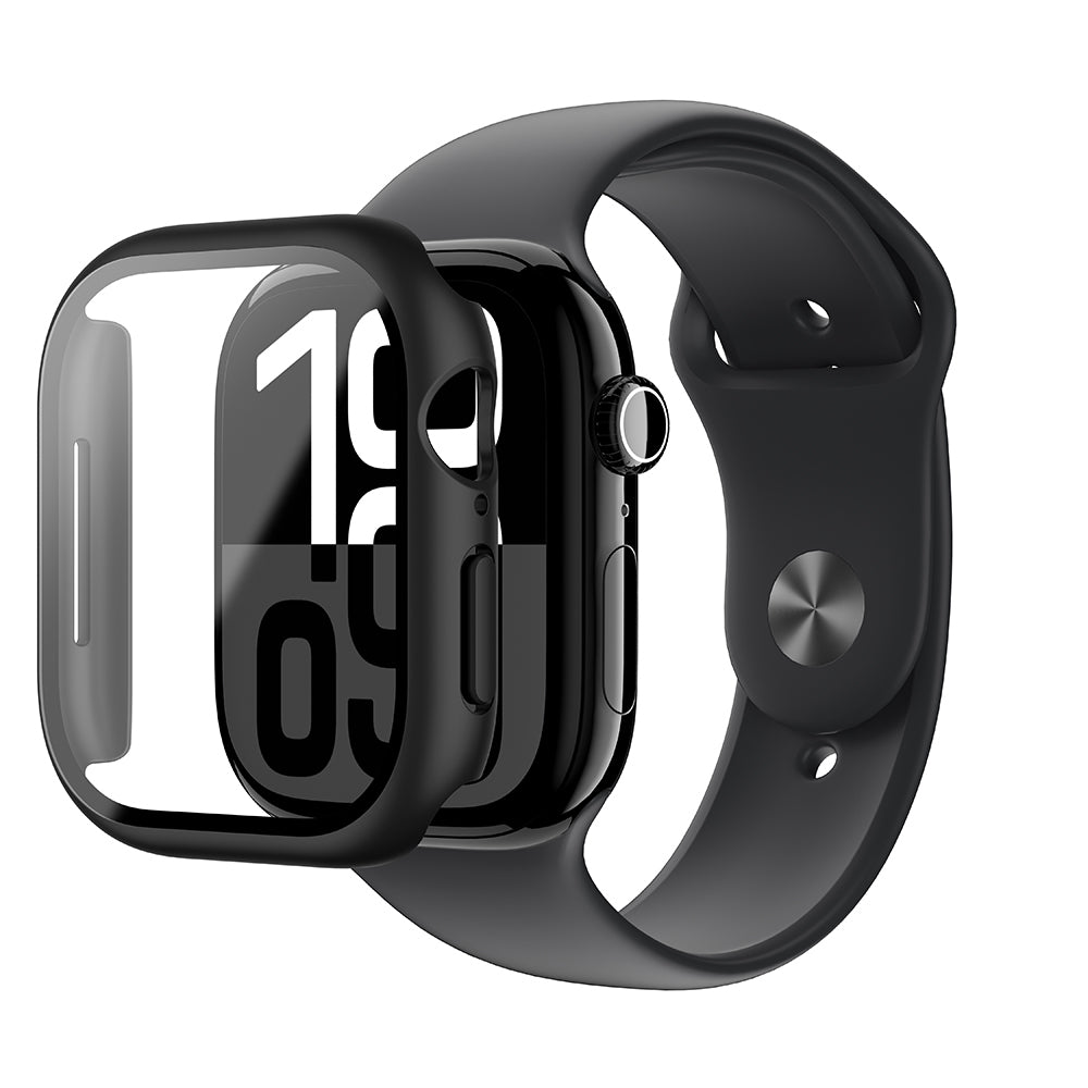 Amazingthing Radix Minimal FullGuard Apple Watch 10 46mm Sert PC Kasa ve Ekran Koruyucu - 1 Amazingthing Radix Minimal FullGuard Apple Watch 10 46mm Sert PC Kasa ve Ekran Koruyucu - 1